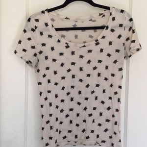 Cat Print Shirt